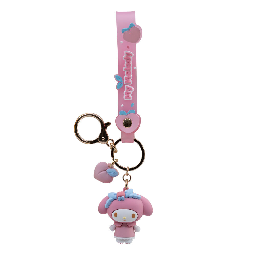 Sanrio Llaveros Peach Series Hello Kitty and Friends Expositor (12)