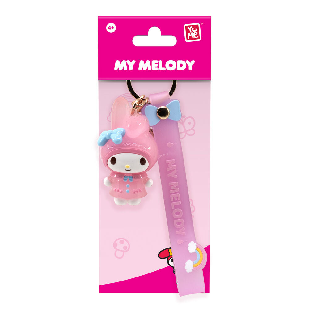 Sanrio Llaveros Raincoat Series Hello Kitty and Friends Expositor (12)