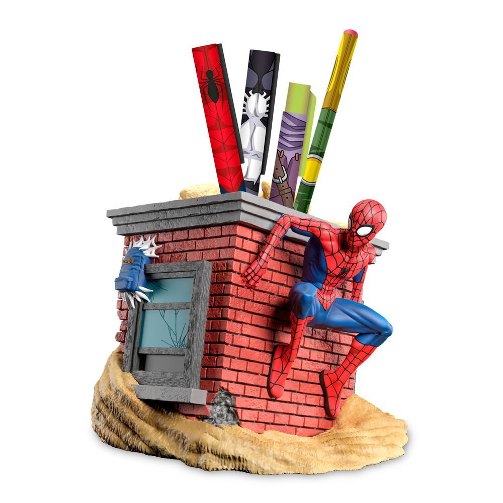 Portalapices + lapiceros Spiderman Marvel Frikytopia