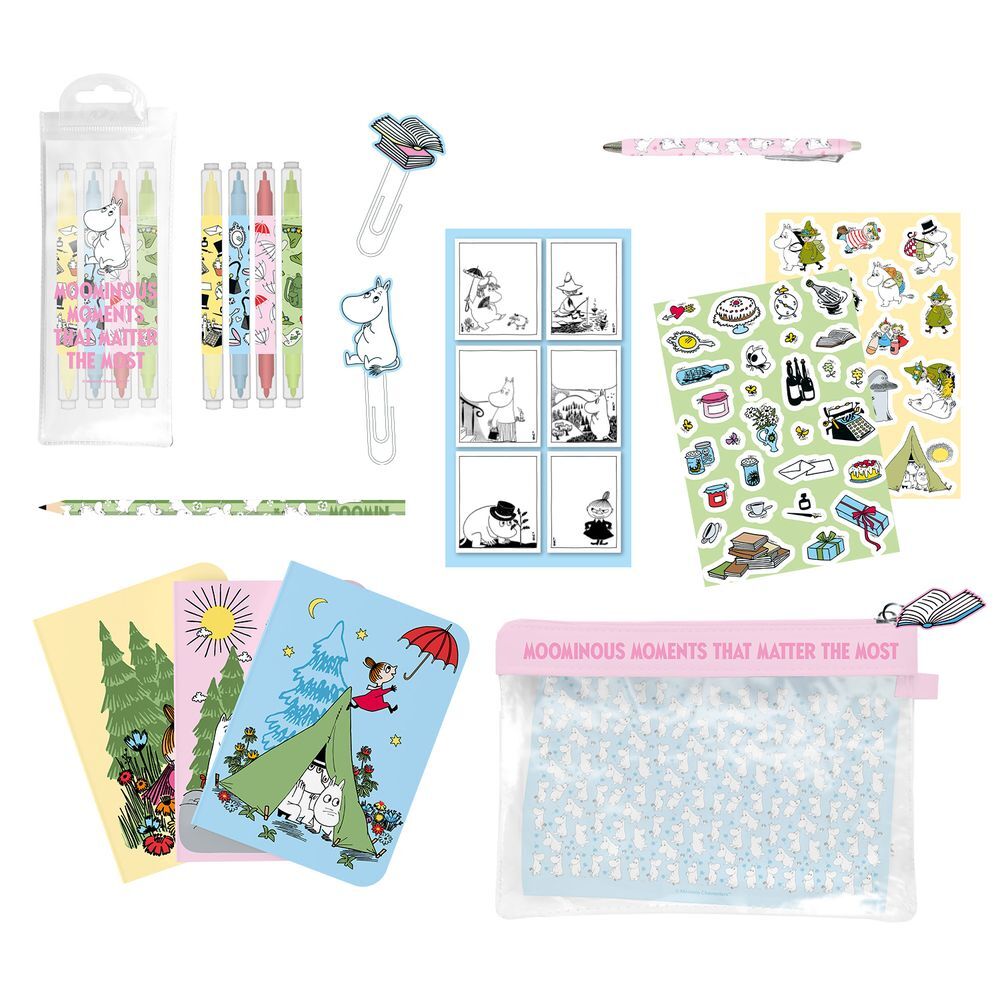 Set papeleria Moomin Frikytopia