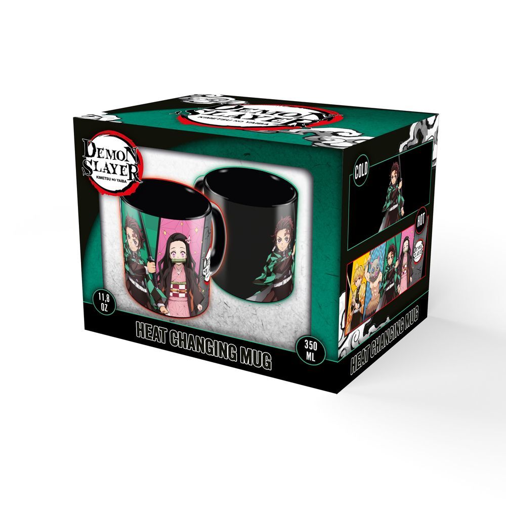 Demon Slayer Taza sensitiva al calor