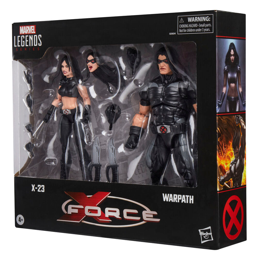 Figura hasbro marvel legends series x foce x - 23 & warpath