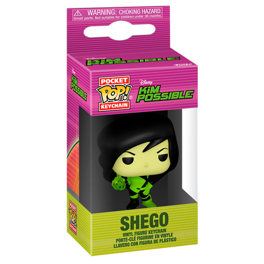 Funko pop keychain kim possible - shego
