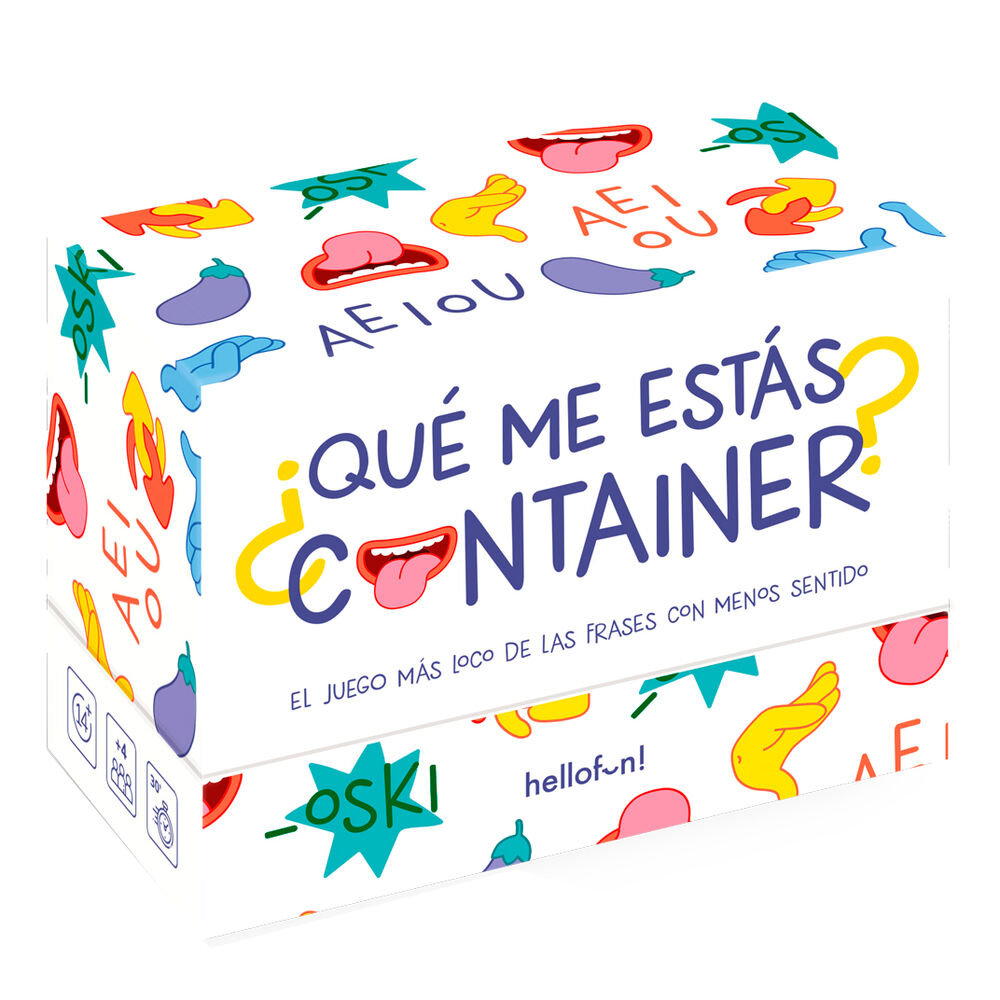 Juego ¿Que Me Estas Container? español Frikytopia