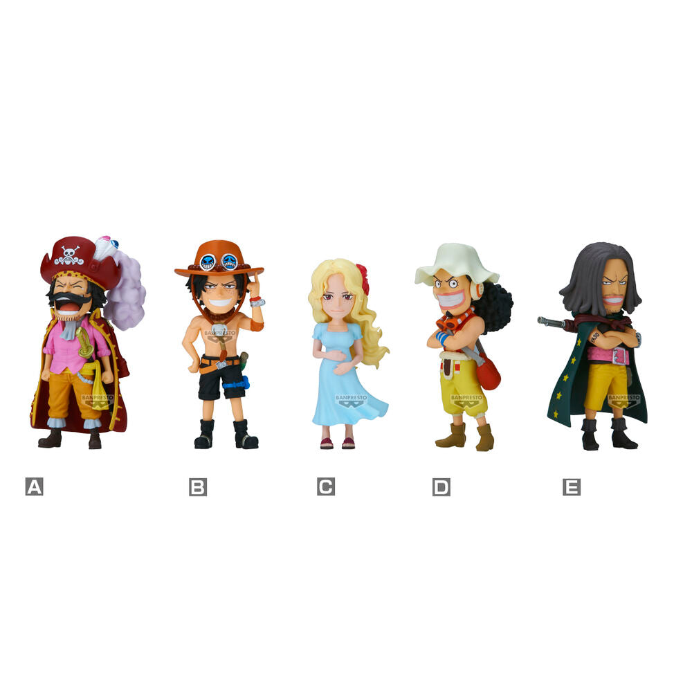 Figura Banpresto One Piece World Collectable Figure Parent Child Bloodline 2 7 cm 1 Unidad Aleatoria