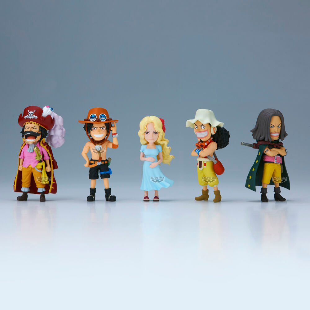 Figura Banpresto One Piece World Collectable Figure Parent Child Bloodline 2 7 cm 1 Unidad Aleatoria