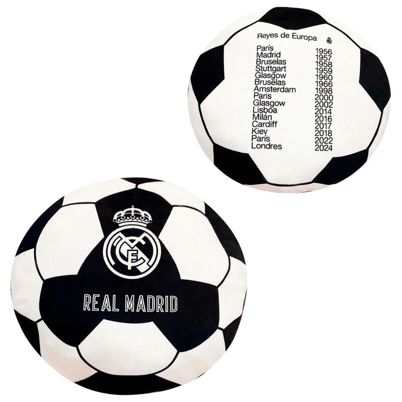 Cojin balon Reyes de Europa Real Madrid Frikytopia