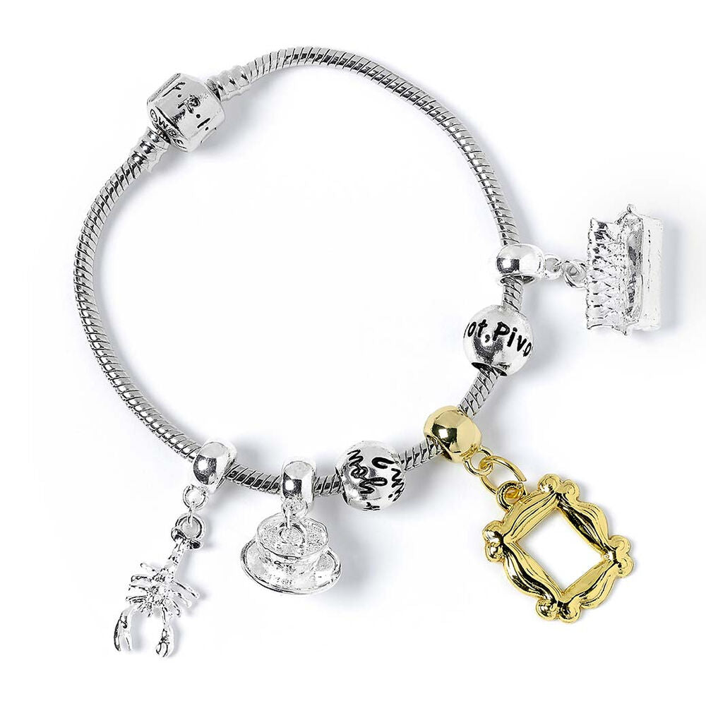 Pulsera Charm plateada Friends Frikytopia