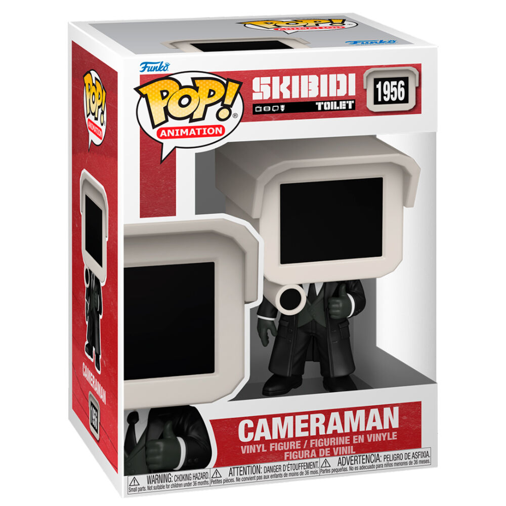 Skibidi Toilet POP! Rocks Vinyl Figura Cameraman 9 cm