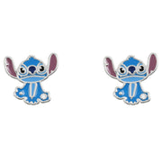 Pendientes Stitch Disney plata