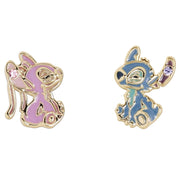 Pendientes Angel & Stitch Disney plata