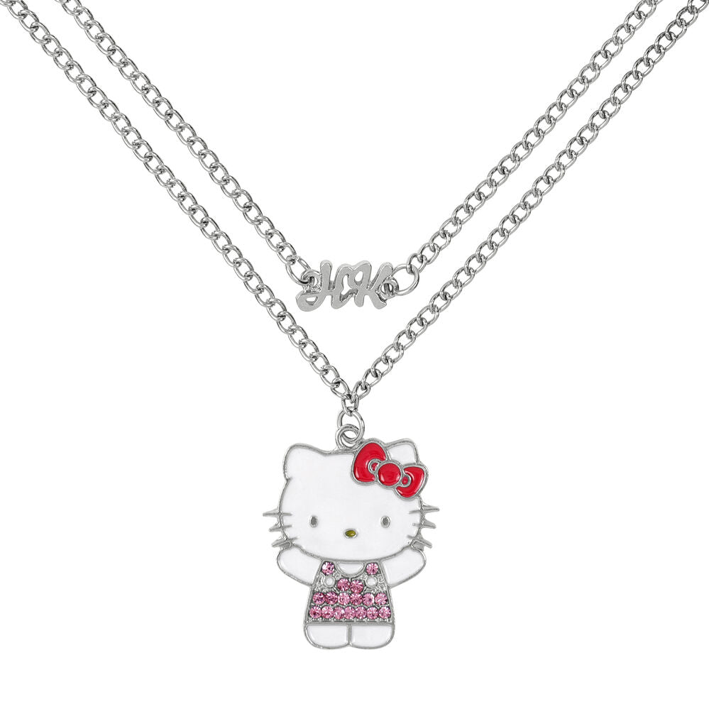 Colgante Hello Kitty and Friends plata Frikytopia