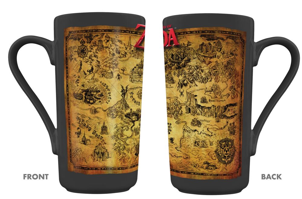 Taza Mapa Legend of Zelda 470ml Frikytopia