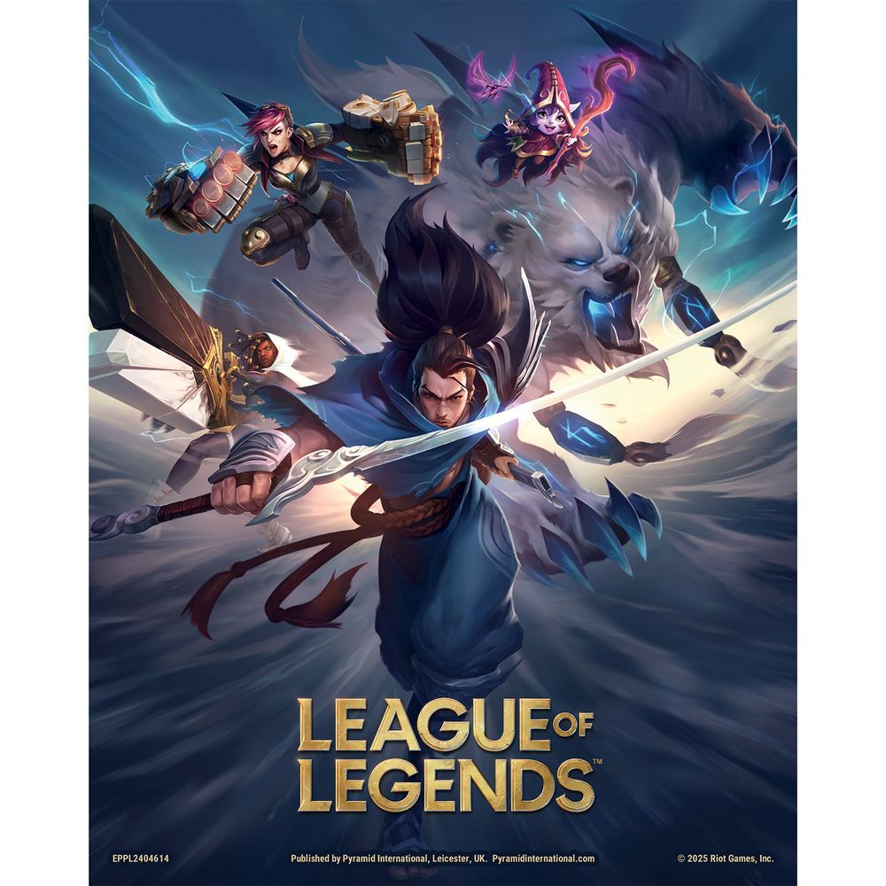 Poster lenticular 3D League of Legends Frikytopia