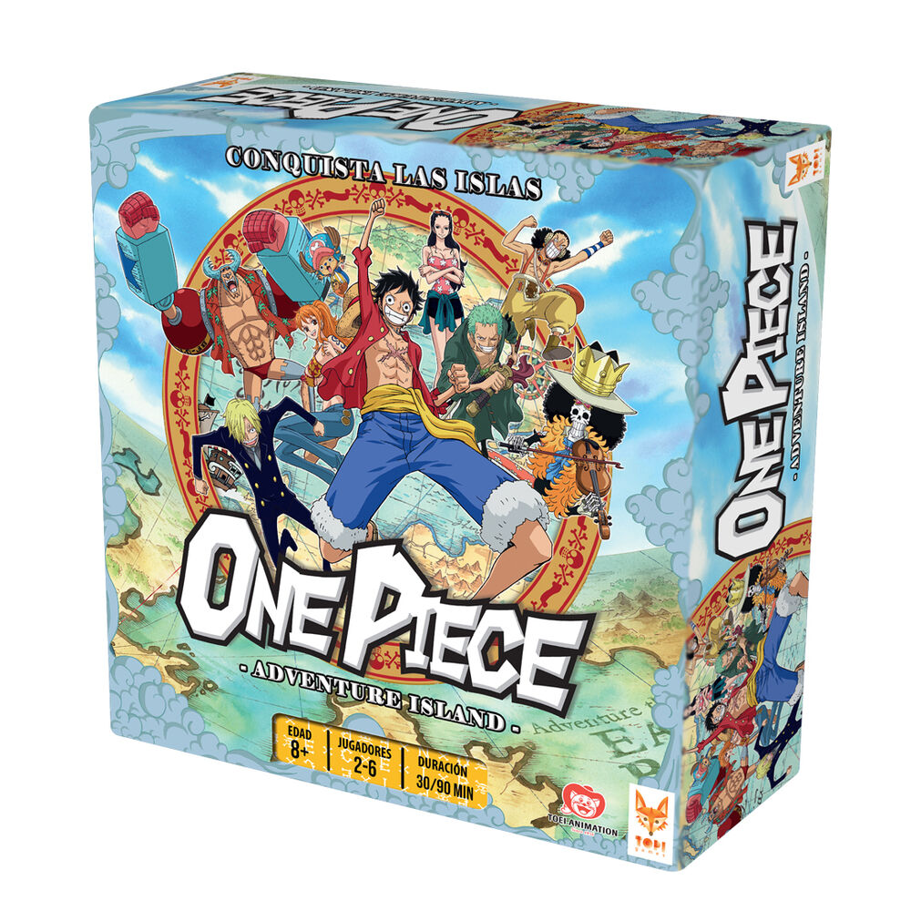 Juego de mesa Isla de Aventuras One Piece español Frikytopia