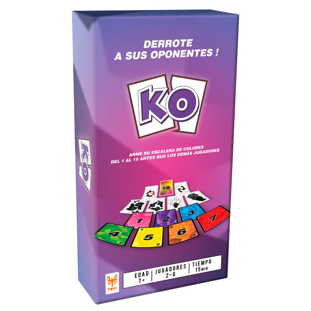 Juego de cartas KO español Frikytopia