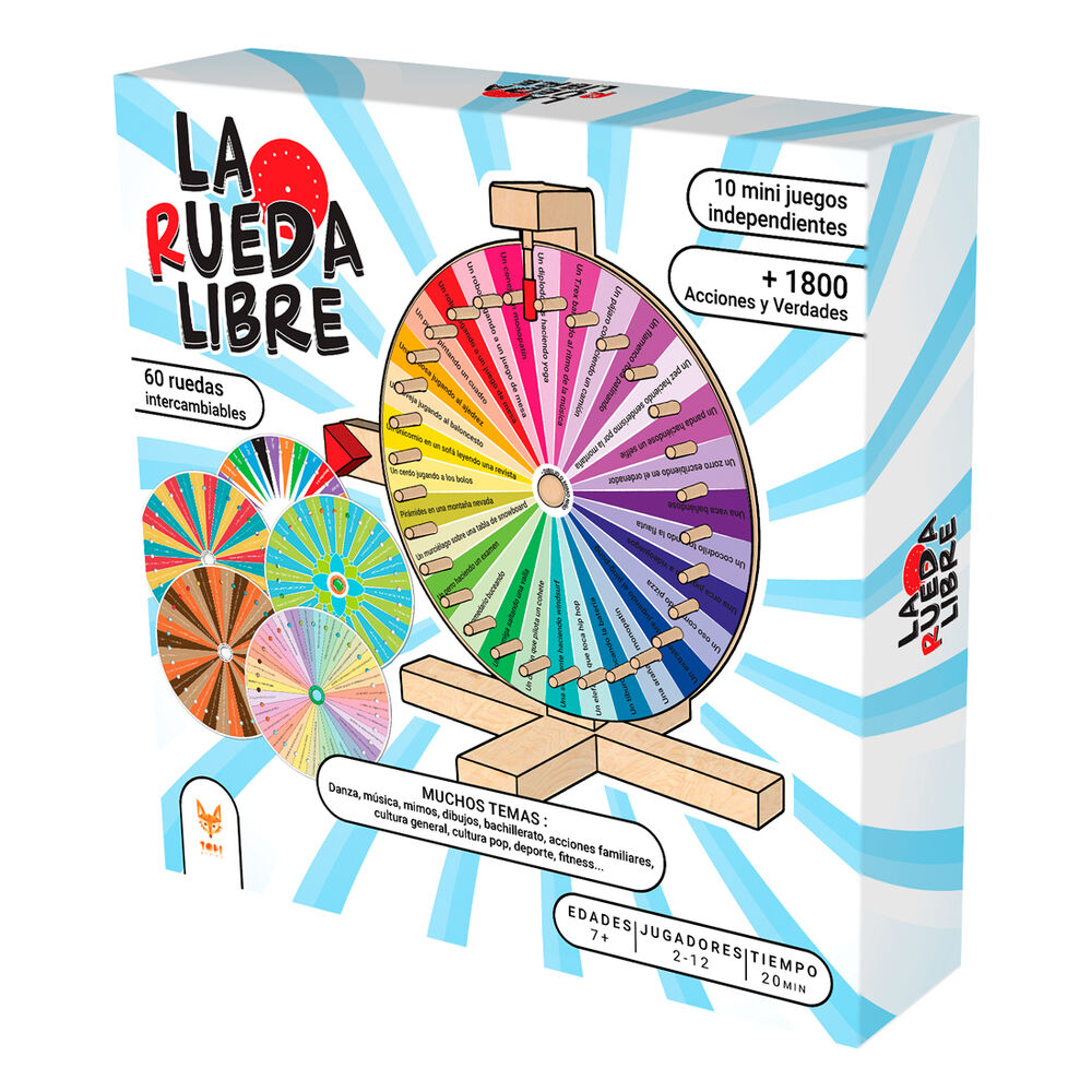 Juego de mesa La Rueda Libre español Frikytopia