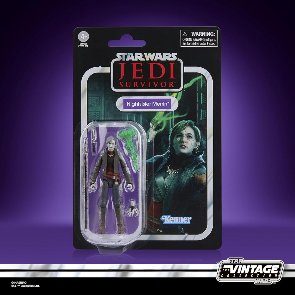 Figura hasbro star wars the vintage collection jedi survivor nightsister merrin