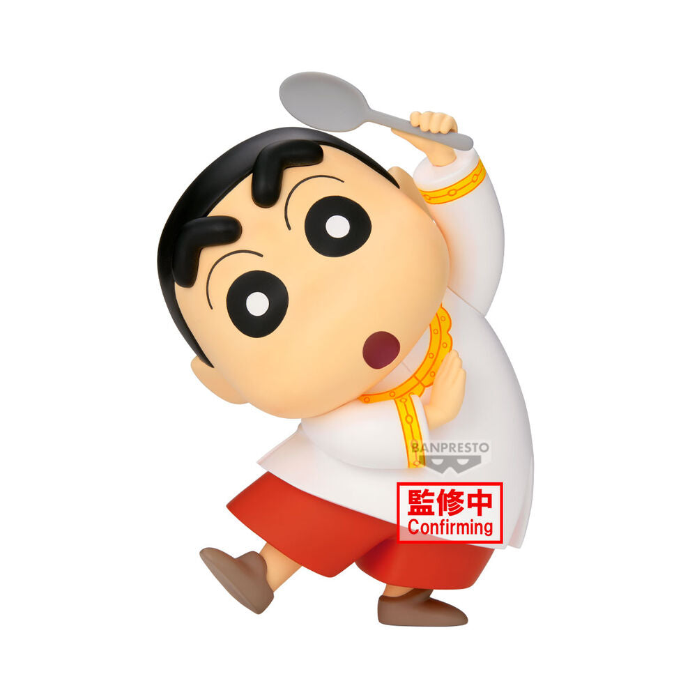Figura banpresto crayon shinchan big sofvimates shinnosuke nohara 18cm