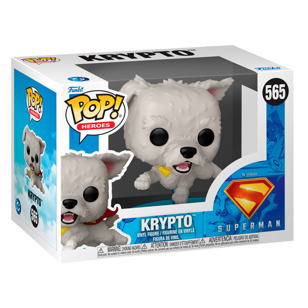 Funko pop dc comics superman 2025 krypto