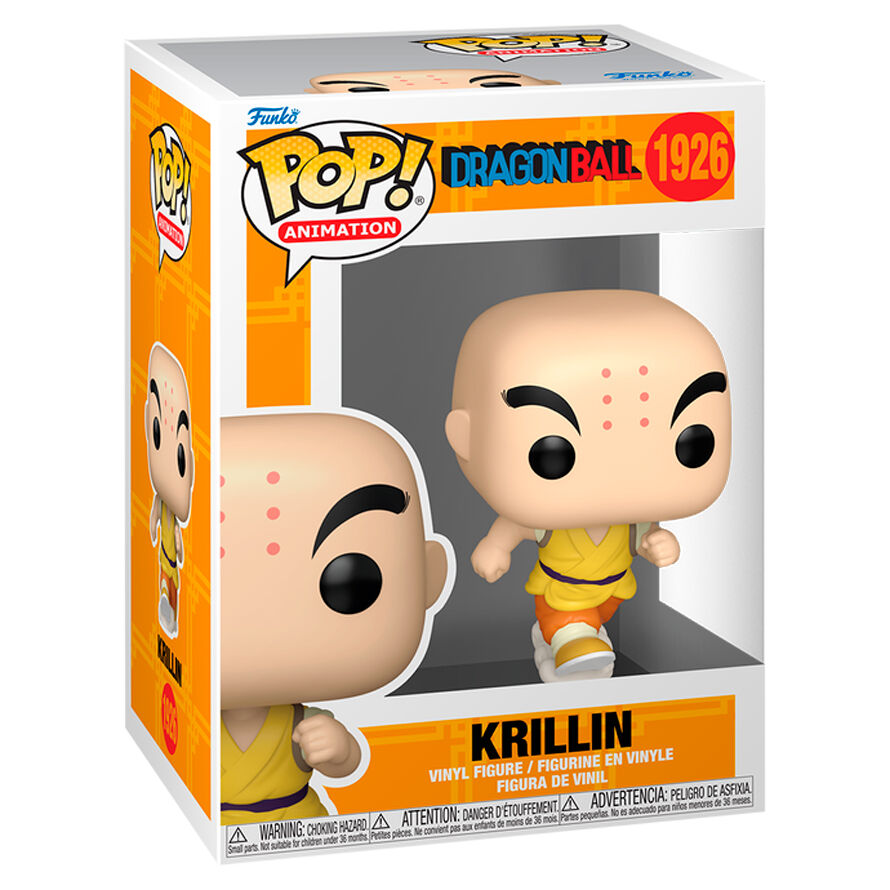 Dragon Ball POP! Animation Vinyl Figura Krillin 9 cm