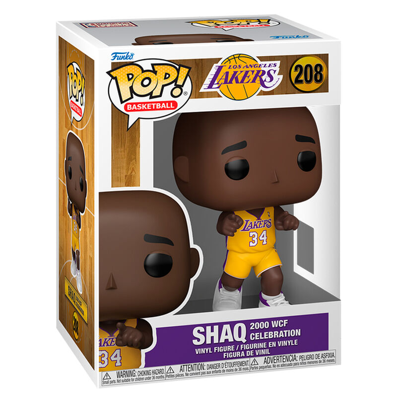 NBA Legends POP! Sports Vinyl Figura Lakers- Shaq('00 WCF Celebration) 9 cm