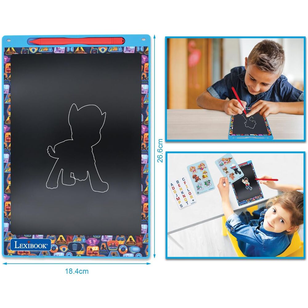 Pizarra magica educativa Patrulla Canina Paw Patrol