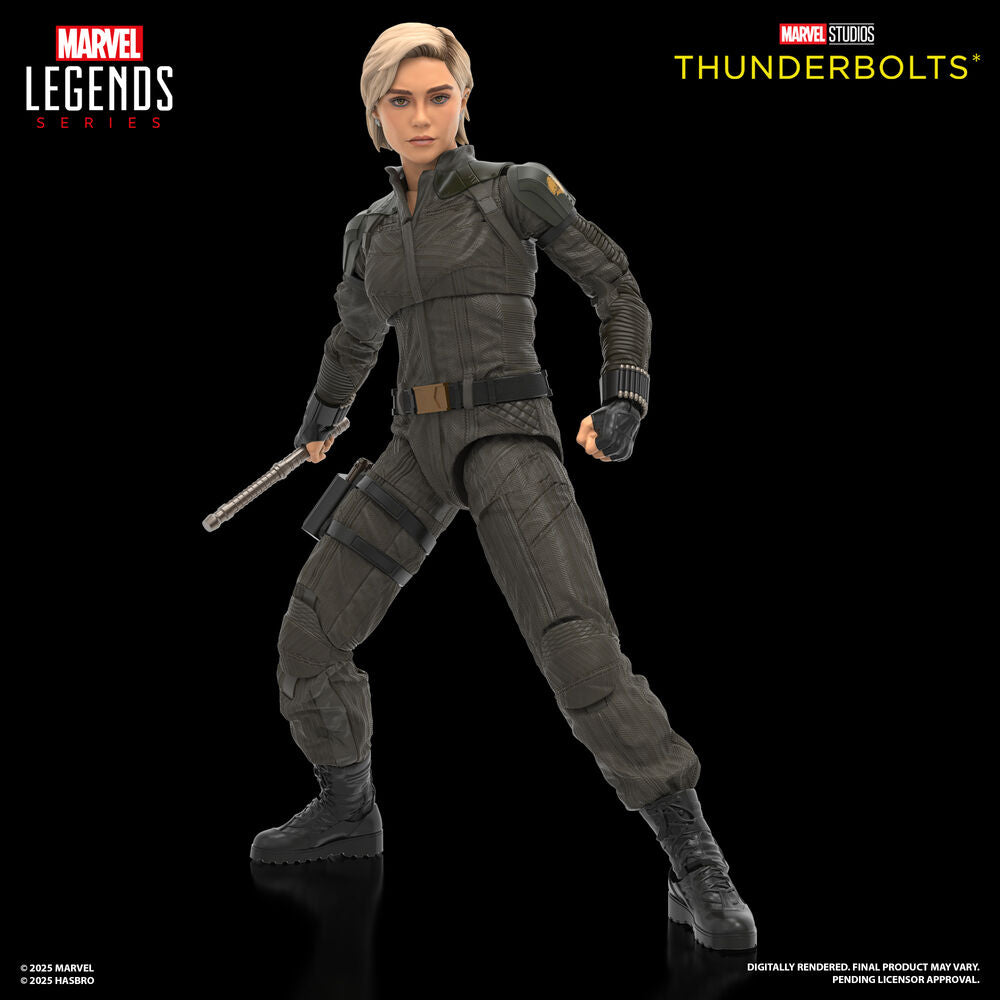 Figura Hasbro Marvel Studios Thunderbolts Marvel Legends Series Yelena Belova & Red Guardian 15 cm