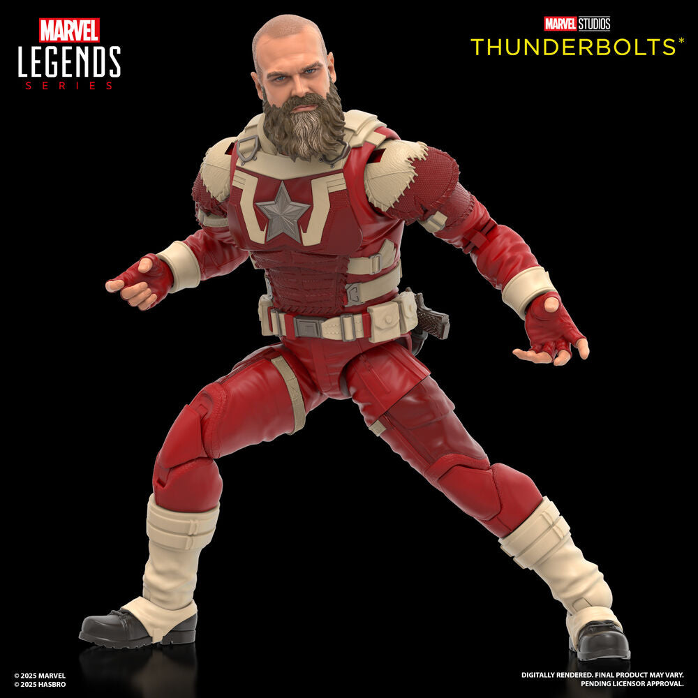 Figura Hasbro Marvel Studios Thunderbolts Marvel Legends Series Yelena Belova & Red Guardian 15 cm
