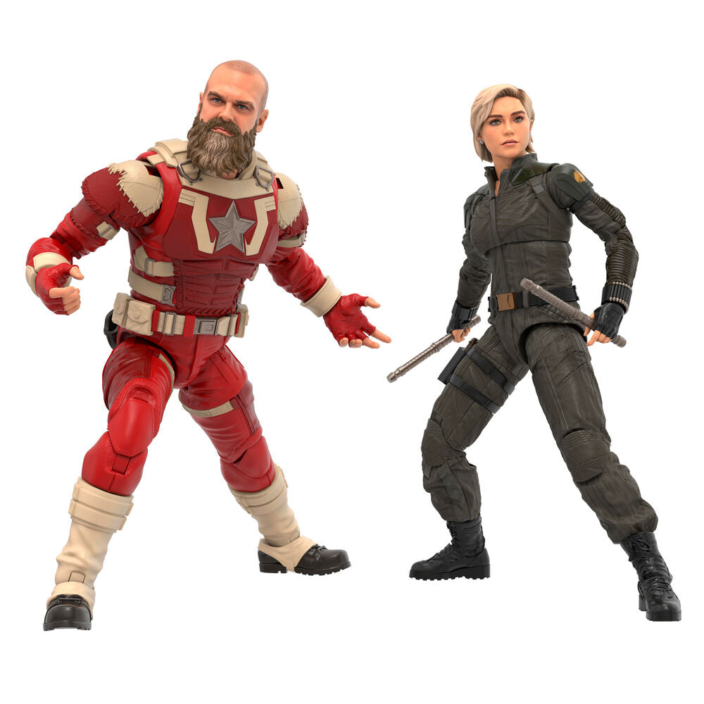 Figura Hasbro Marvel Studios Thunderbolts Marvel Legends Series Yelena Belova & Red Guardian 15 cm