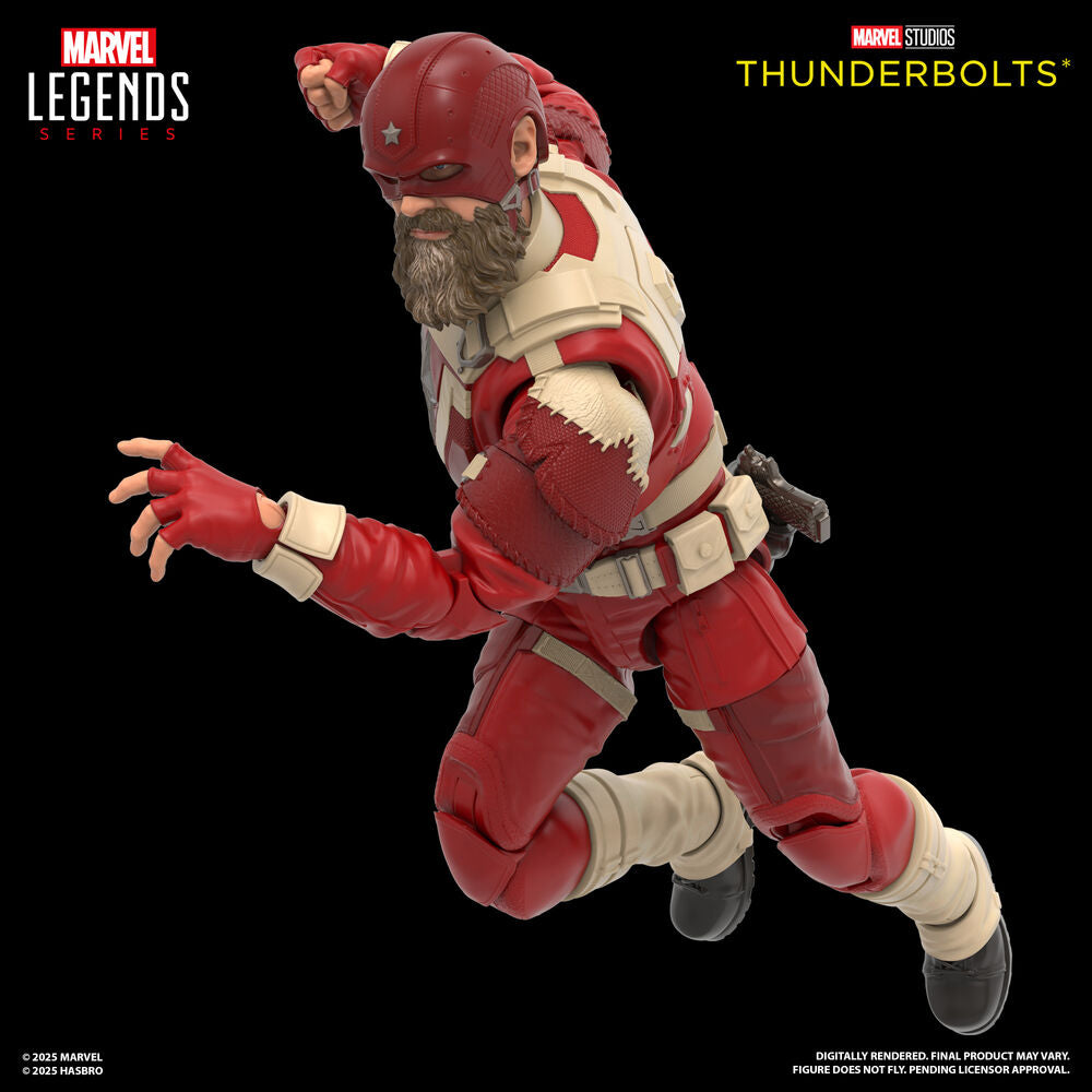 Figura Hasbro Marvel Studios Thunderbolts Marvel Legends Series Yelena Belova & Red Guardian 15 cm