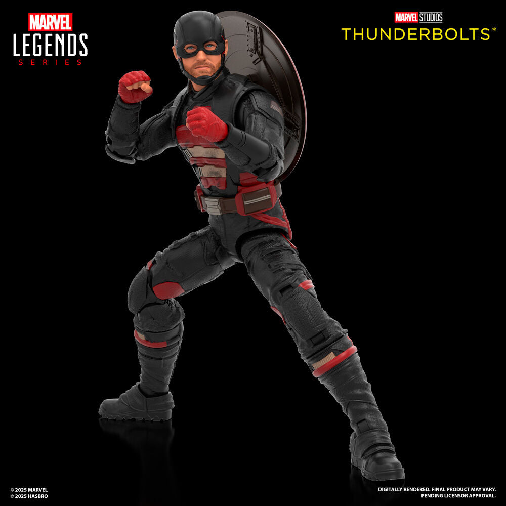 Figura Hasbro Marvel Studios Thunderbolts Marvel Legends Series John F Walker & Sentry 15 cm