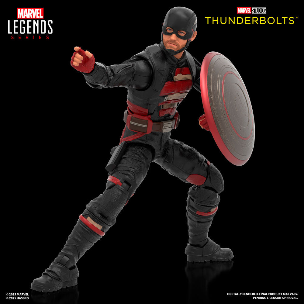 Figura Hasbro Marvel Studios Thunderbolts Marvel Legends Series John F Walker & Sentry 15 cm