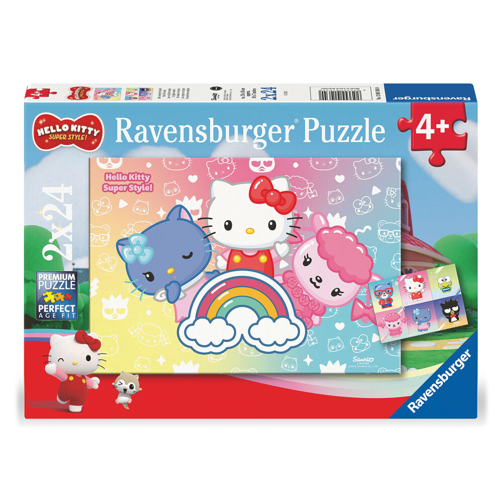 Puzzle Hello Kitty 2x24pzs Frikytopia