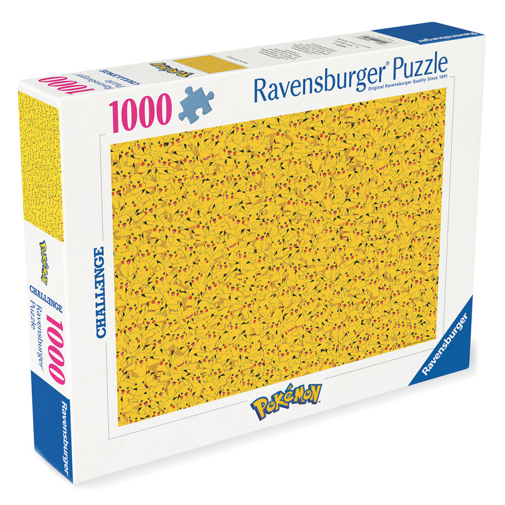Puzzle Pikachu Pokemon 1000pzs Frikytopia