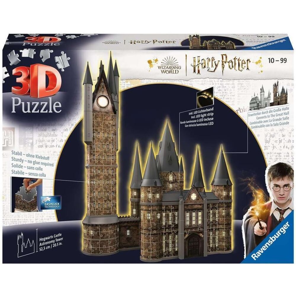 Puzzle 3D Castillo de Hogwarts Harry Potter 626pzs Frikytopia