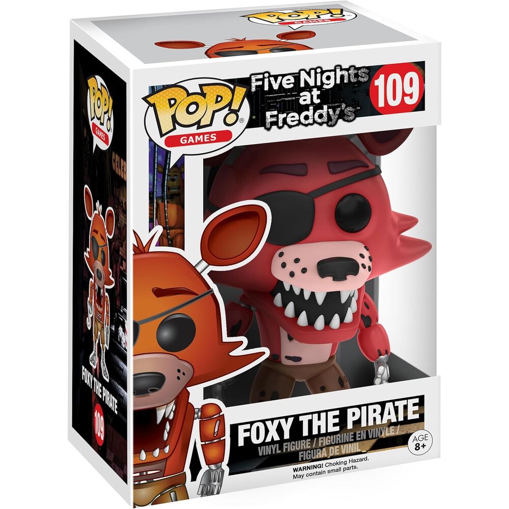 Five Nights at Freddy's POP! Games Vinyl Figura Foxy The Pirate 9 cm