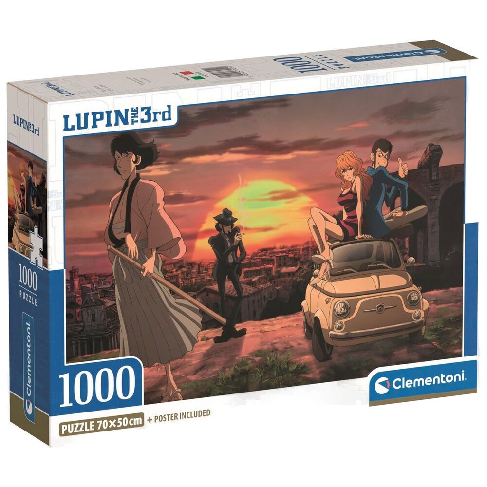Puzzle Lupin III 1000pzs Frikytopia