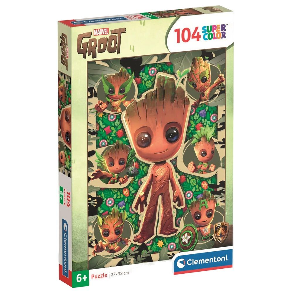 Puzzle I Am Groot Marvel 104pzs Frikytopia