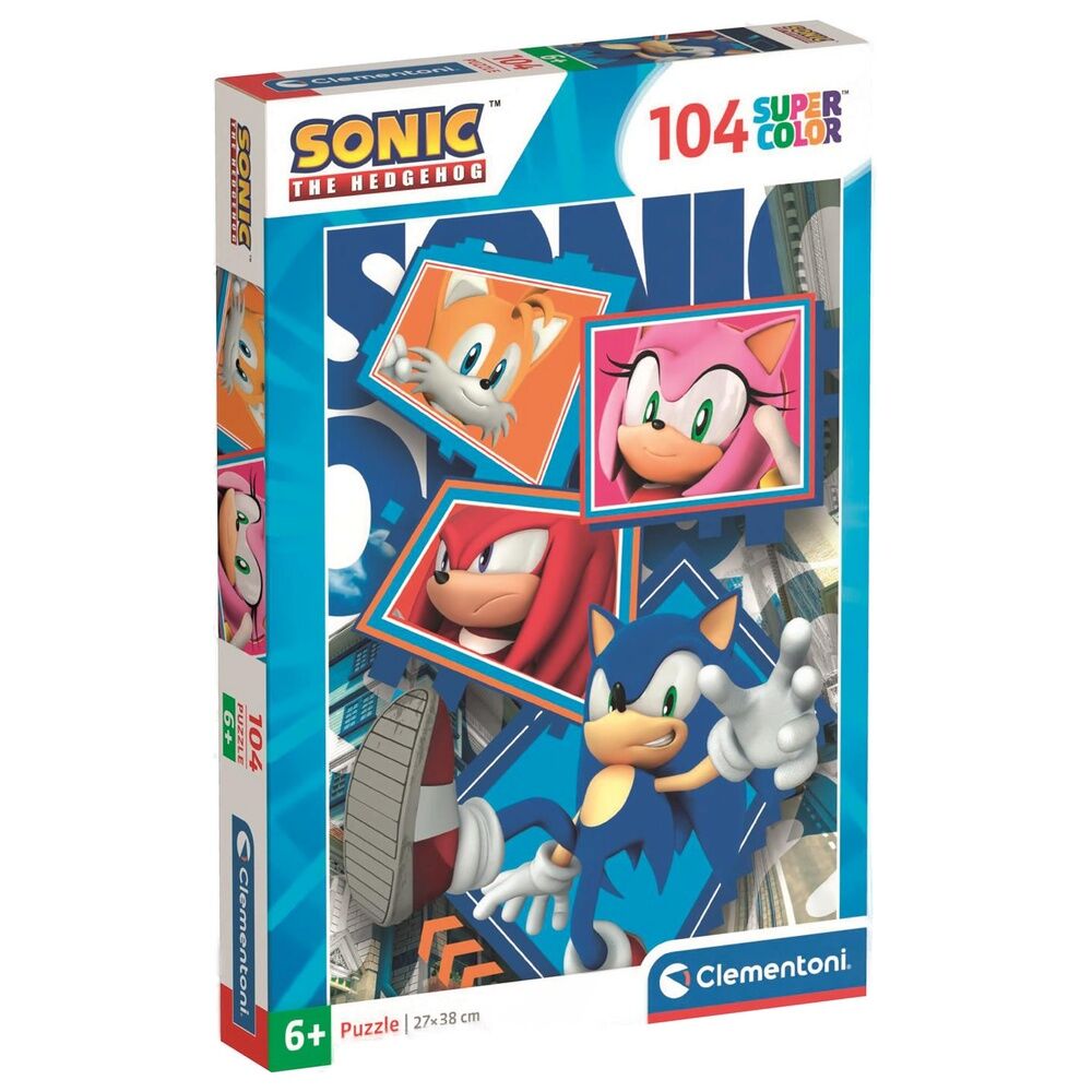 Puzzle Sonic the Hedgehog 104pzs Frikytopia