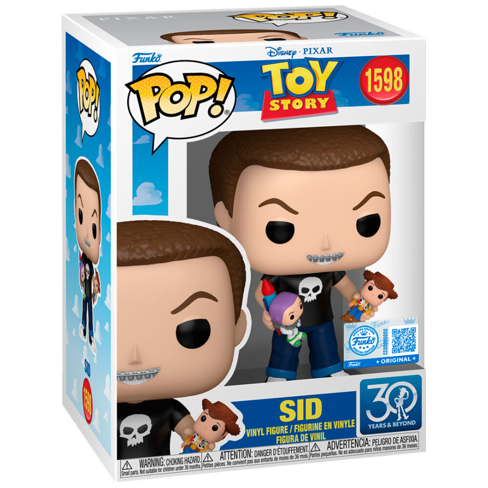 Figura POP Disney Pixar Toy Story Sid Exclusive Frikytopia
