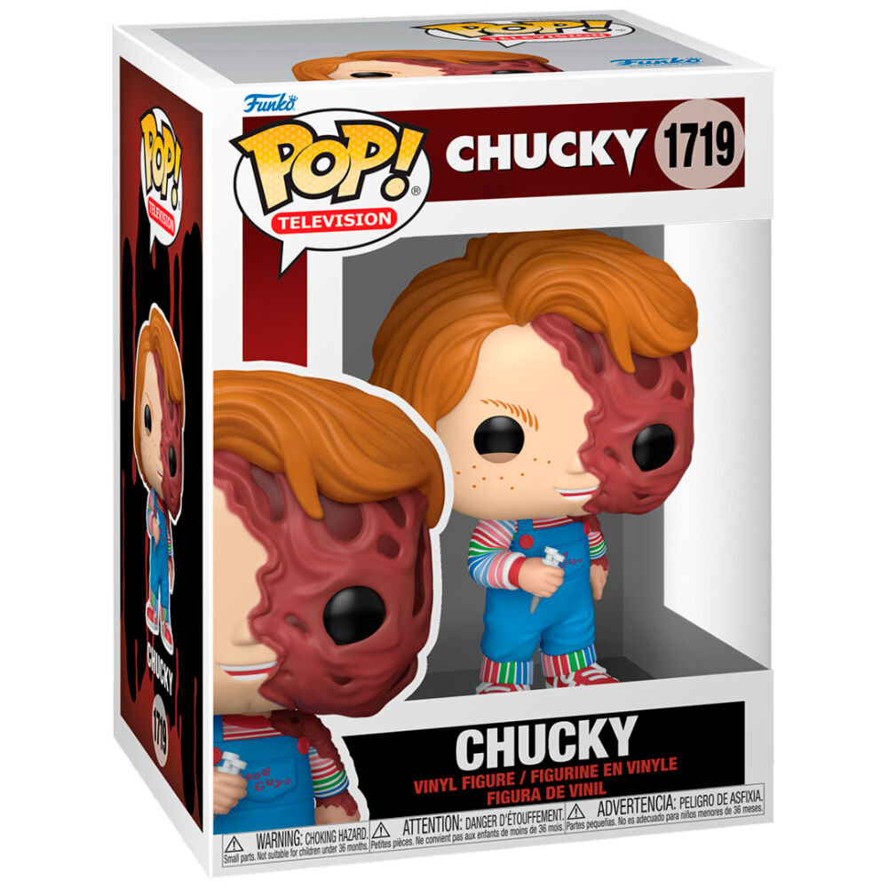 Chucky Figura POP! Television Vinyl Chucky (Melted Face) 9 cm