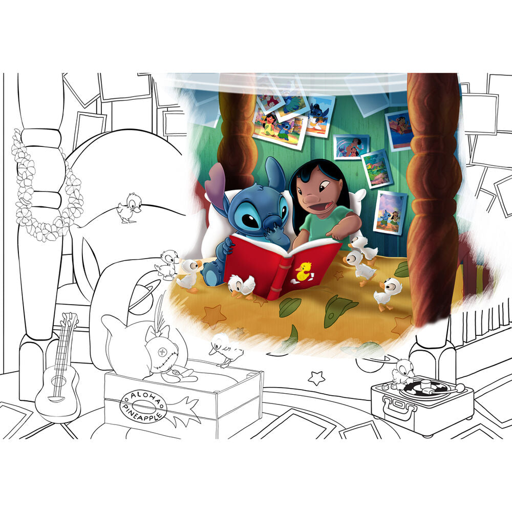 Puzzle Stitch Disney 1000pzs Frikytopia