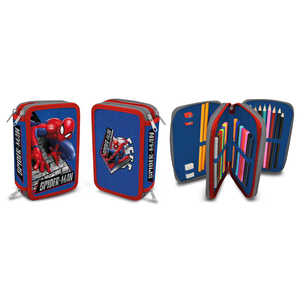 Plumier Spiderman Marvel doble Frikytopia