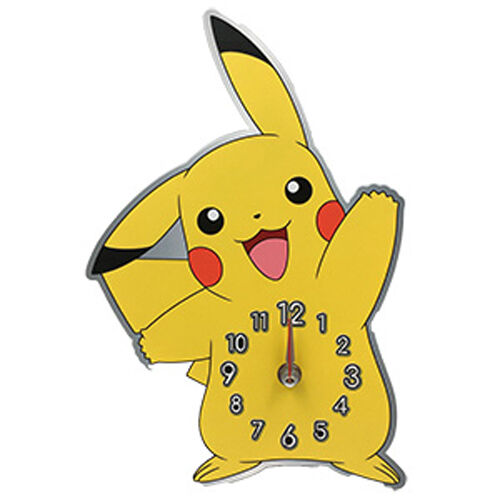 Reloj de pared metal Pikachu Pokemon Frikytopia