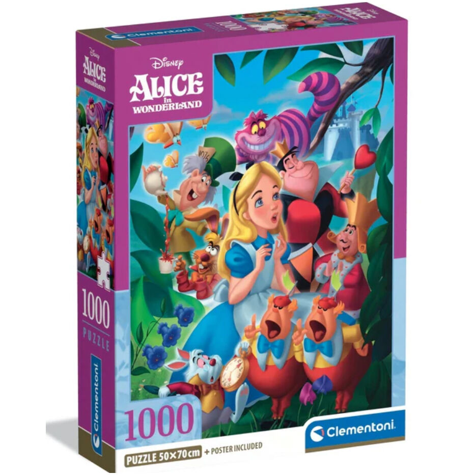 Puzzle Alicia en el Pais de las Maravillas Disney 1000pzs Frikytopia