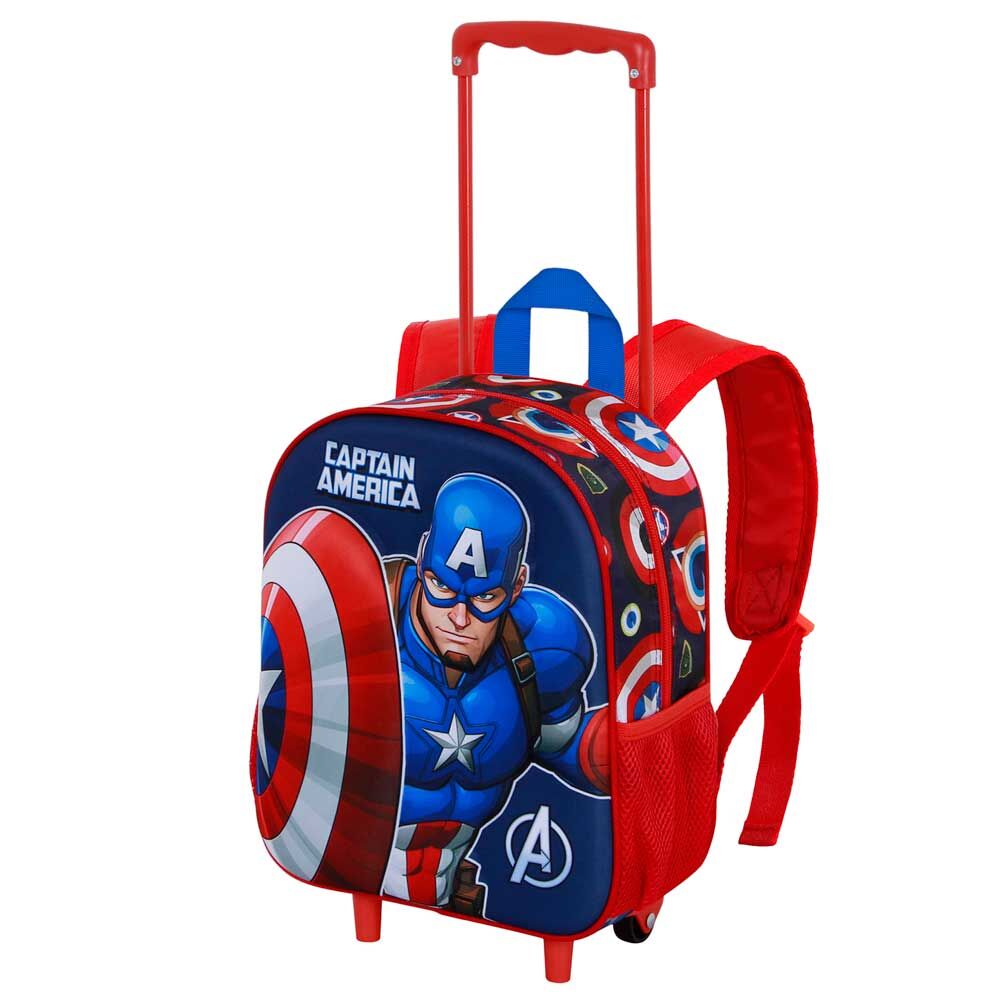 Trolley 3D Patriot Capitan America Marvel 34cm Frikytopia