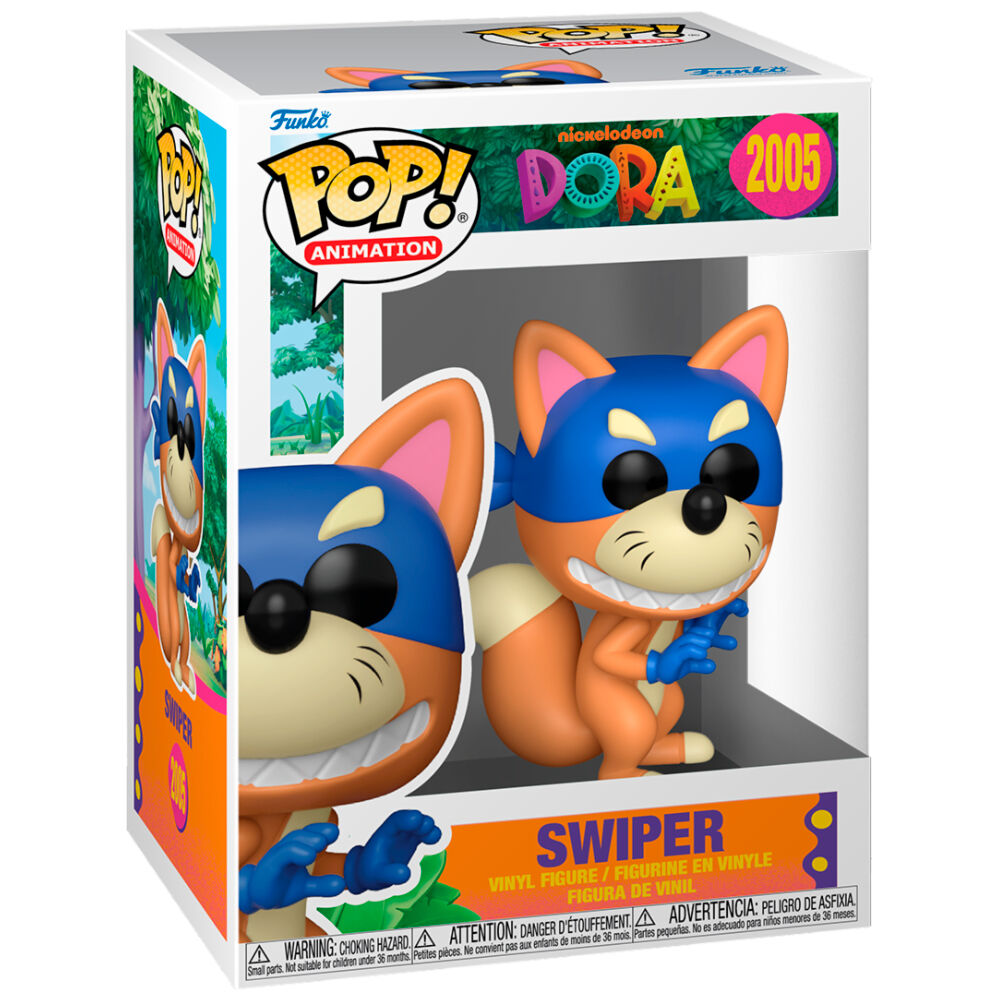 Dora La Exploradora POP! Animation Vinyl Figura Swiper 9 cm