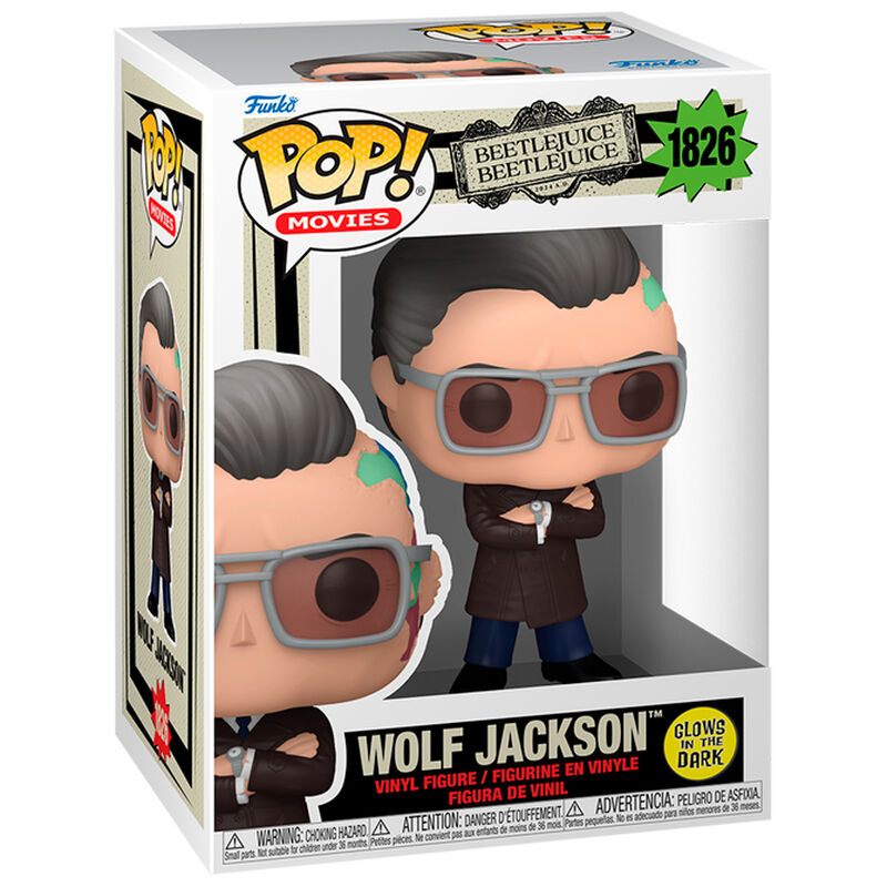 Beetlejuice Figura POP! Movies Vinyl Wolf Jackson 9 cm