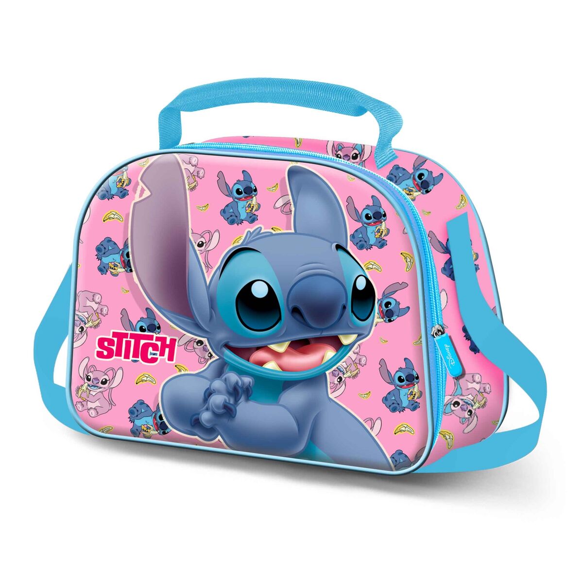 Bolsa portameriendas 3D surprise Stitch Disney Frikytopia